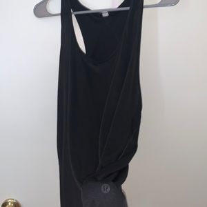 LuluLemon Black Tank Top flowy!!
